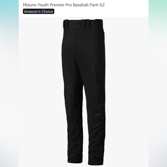 Mizuno Black Baseball Pants - Picture 5 of 7